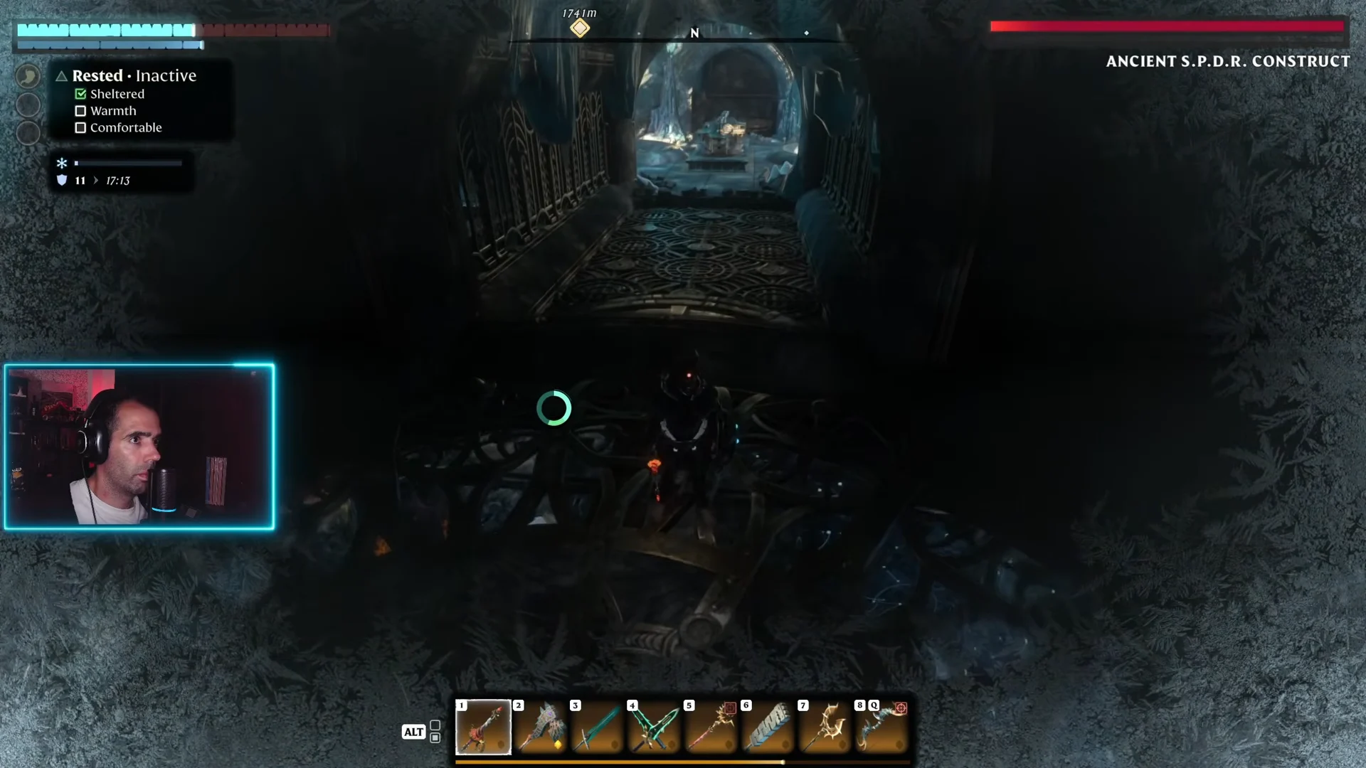 Boss Fight: Ancient S.P.D.R. Construct
