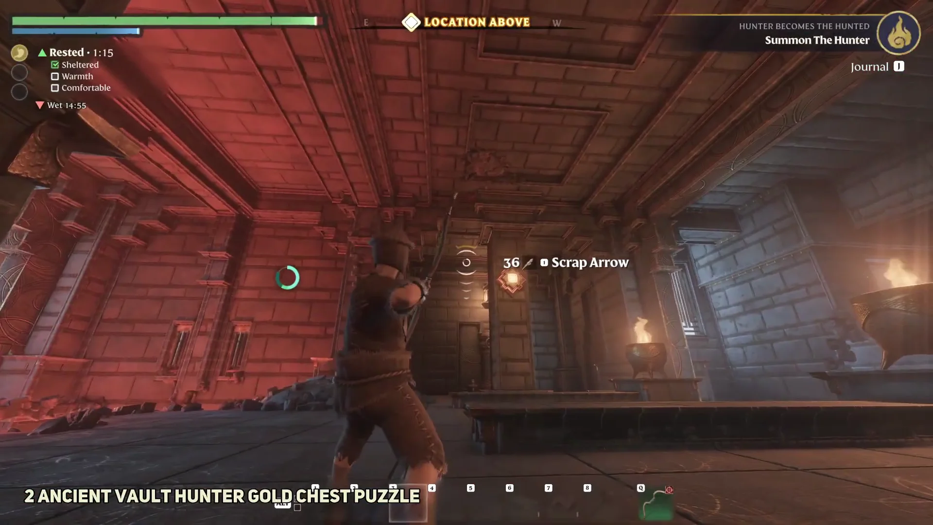 Gold Chest Puzzle: Finding First Switch