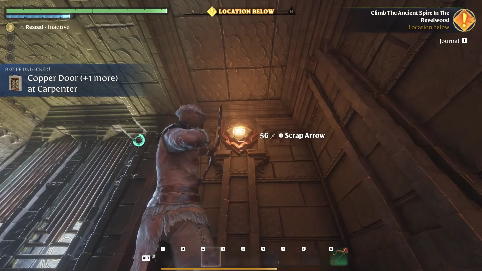 Corridor Button Target 1