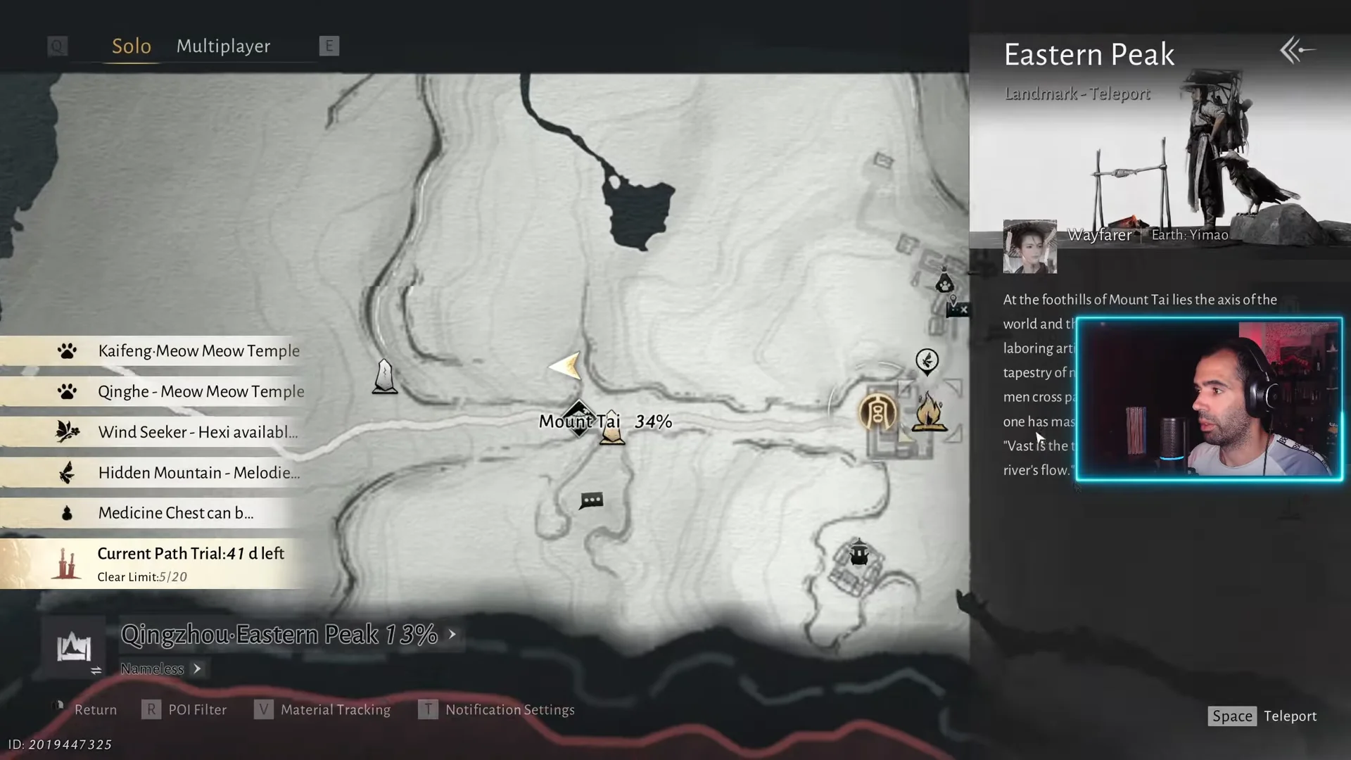 Returning to Eastern Peak