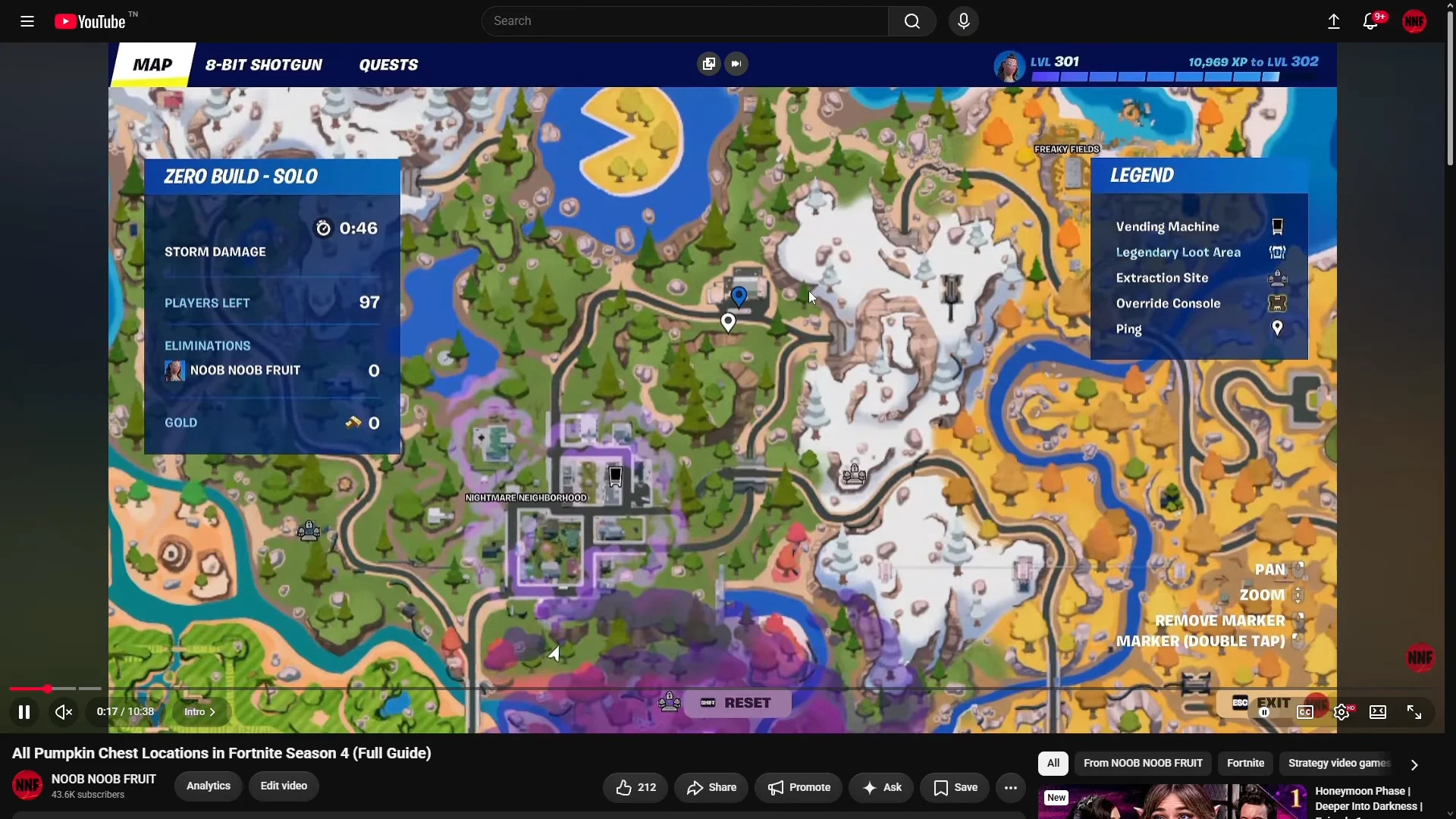 Pumpkin chest location guide