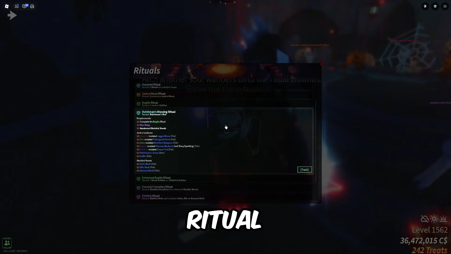 Dutchman's Blessing Ritual Details