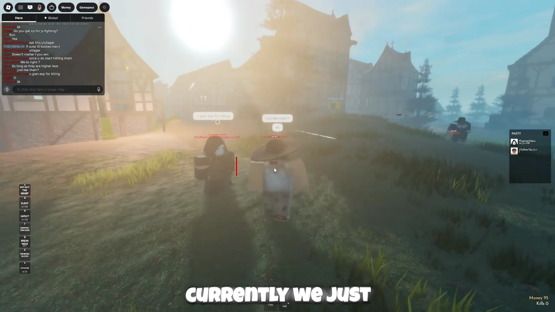 First Villager Kill & Level 1