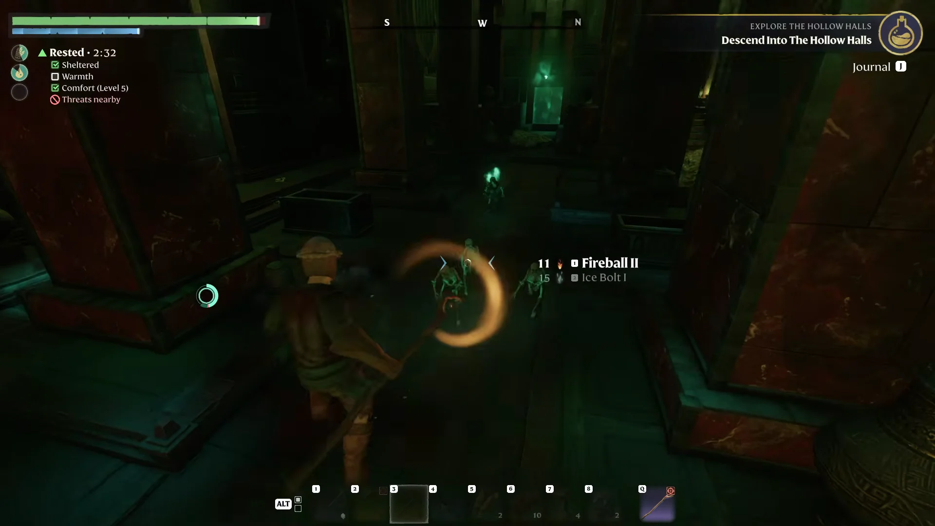 inside the Springlands Hollow Halls (Descend Into The Hollow Halls)