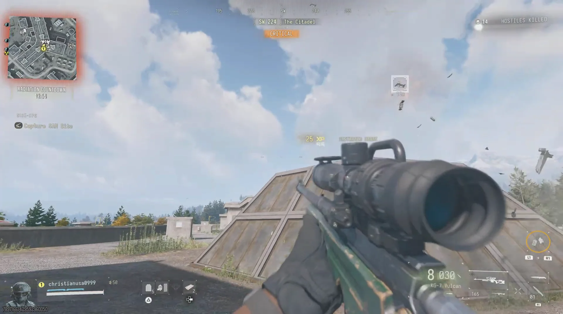 Destroy 3 Drones complete