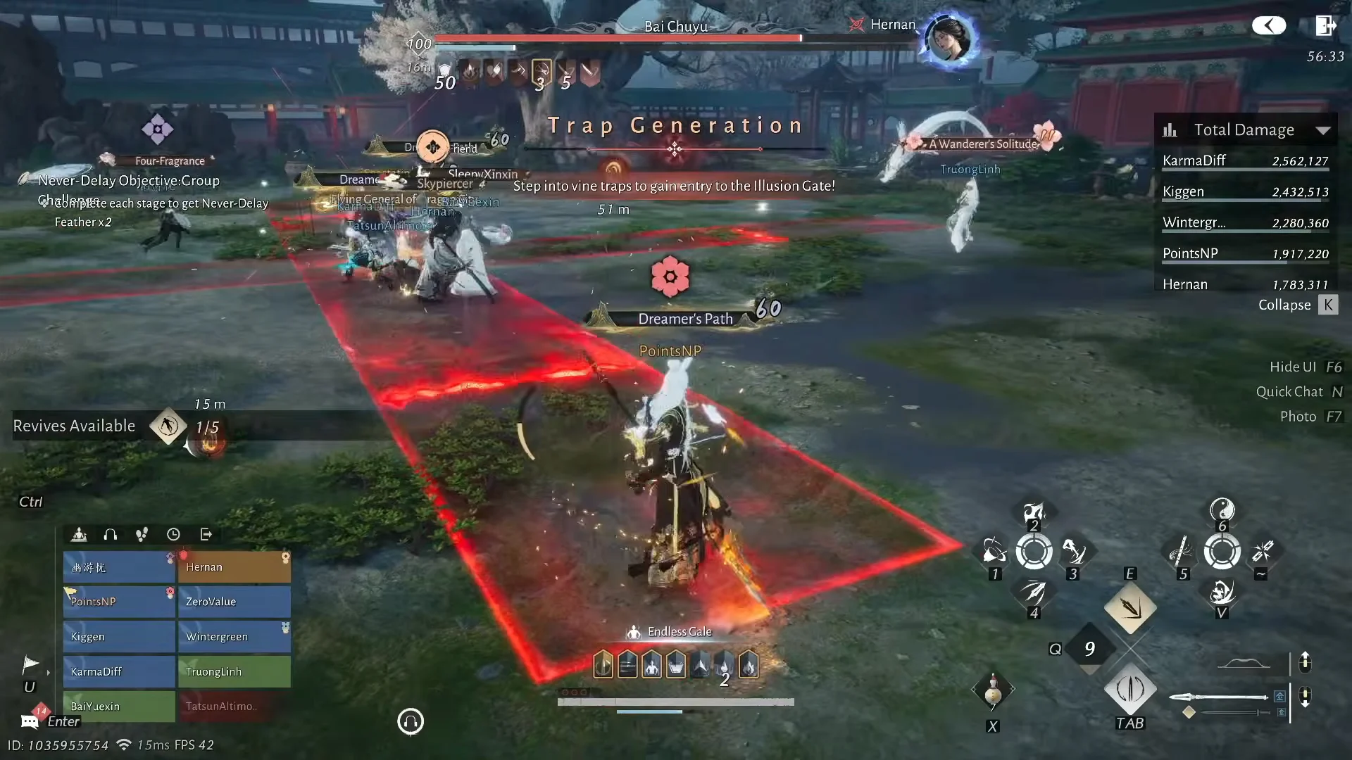 Trap Generation & Vine Mechanics