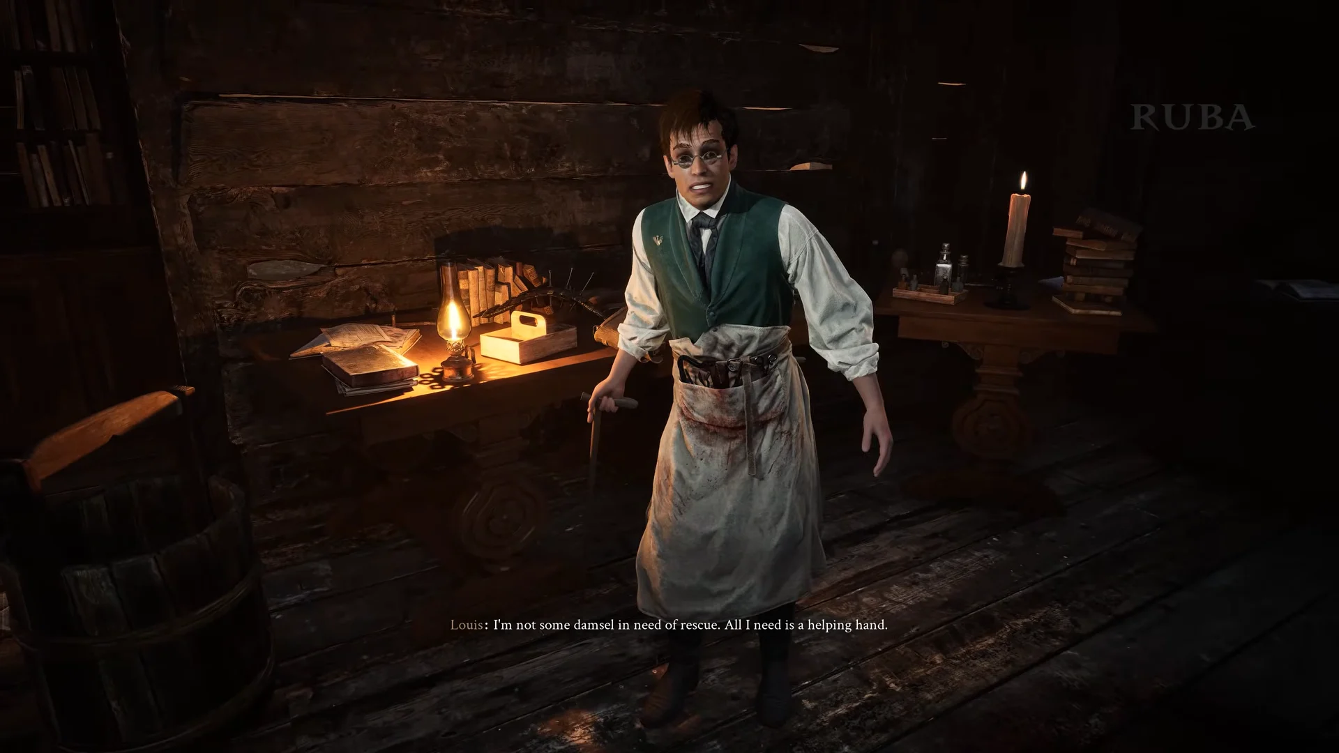 Finding Louis in the Village