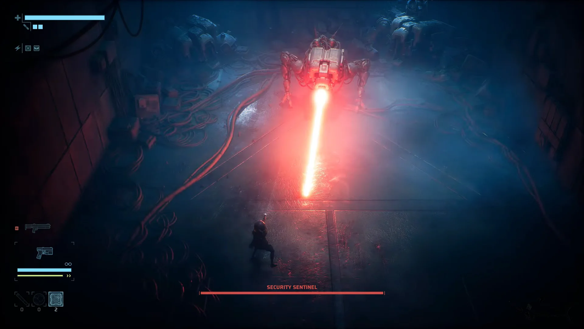Security Sentinel Boss Fight (Phase 1)