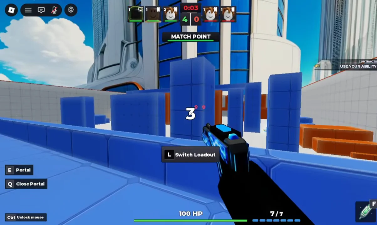 Round 5 Match Point & Victory