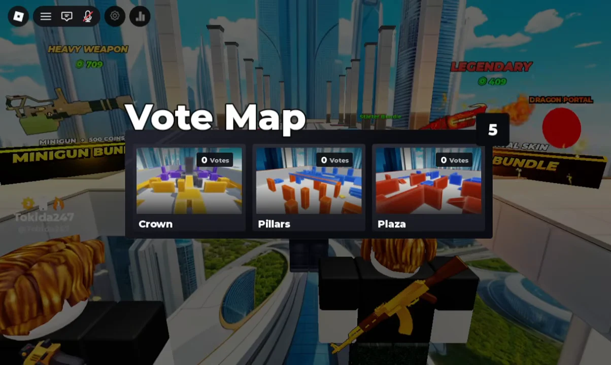 Vote Map Screen
