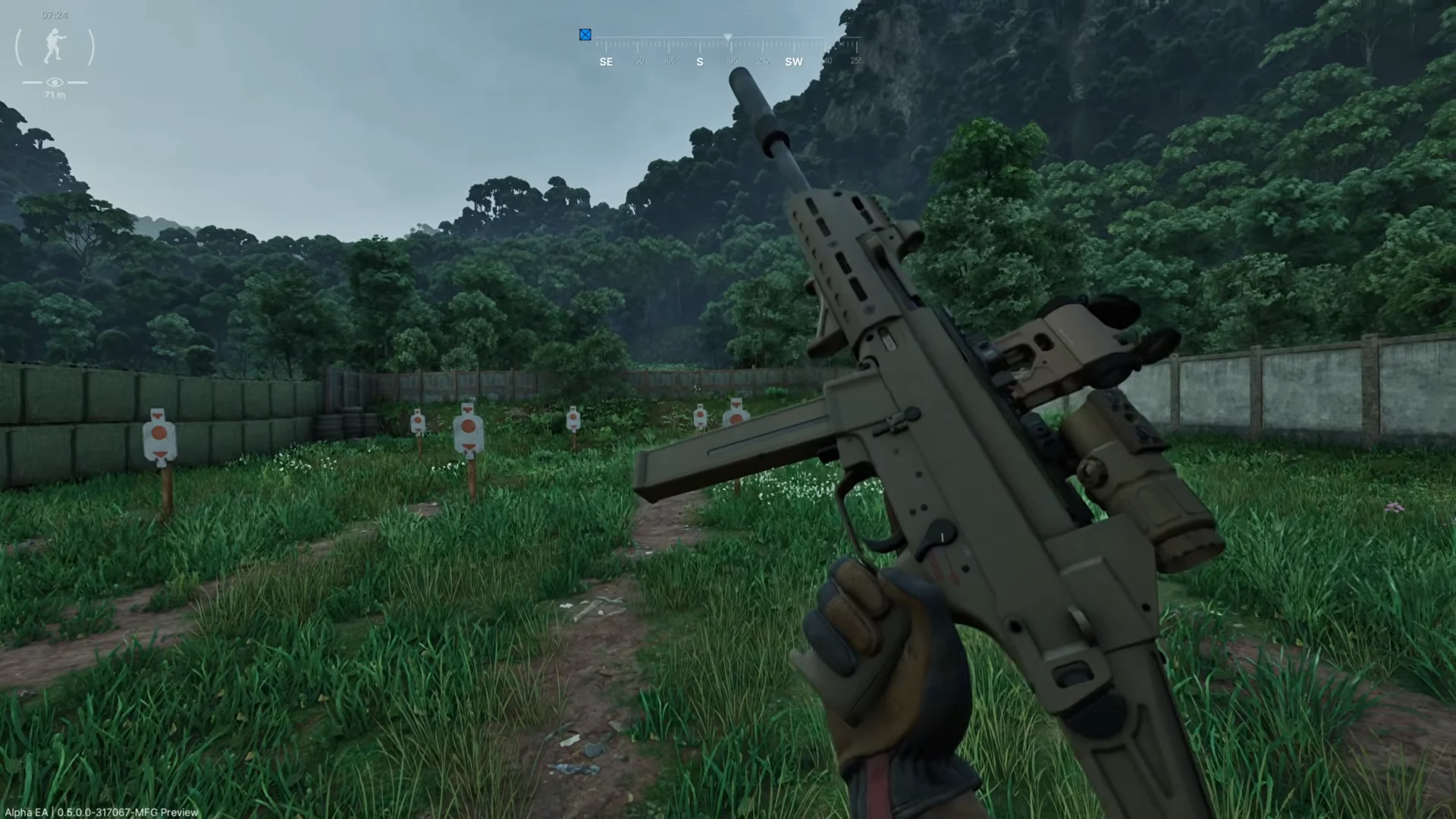 .45 ACP Submachine Gun