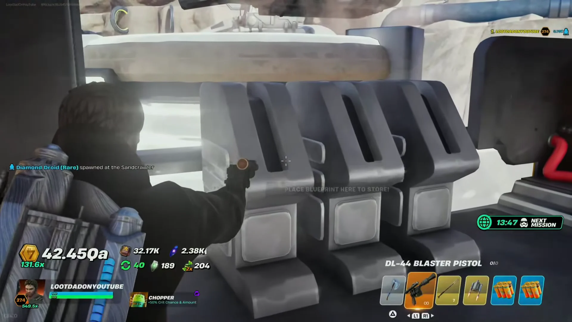 Inspecting Blueprint Storage Locations