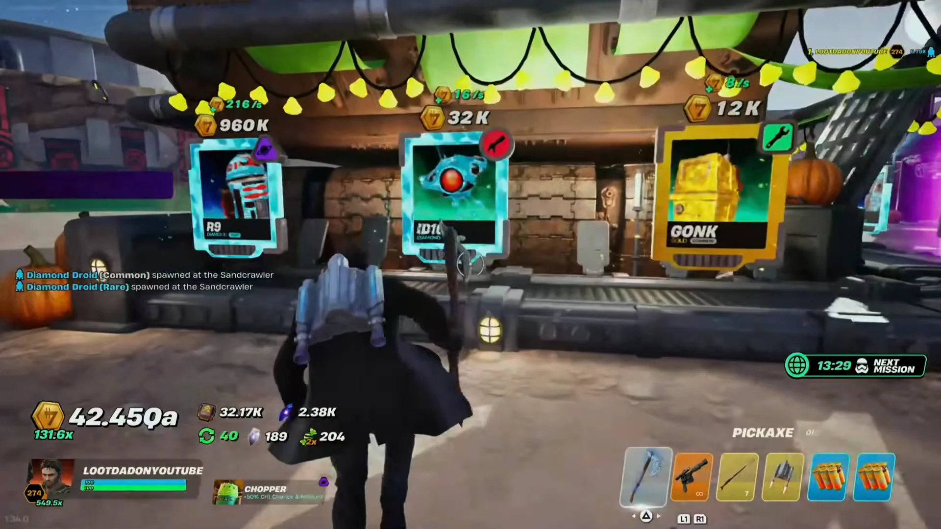 Filling Up Storage Slots