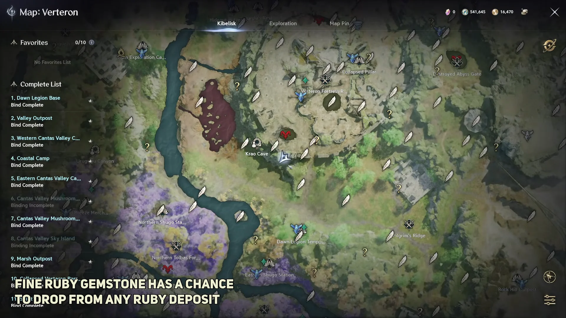 Map confirmation