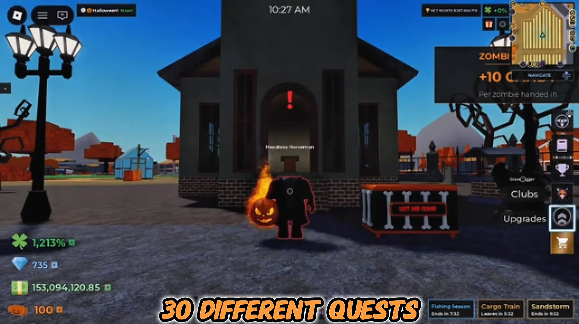 Headless Horseman NPC & Quests