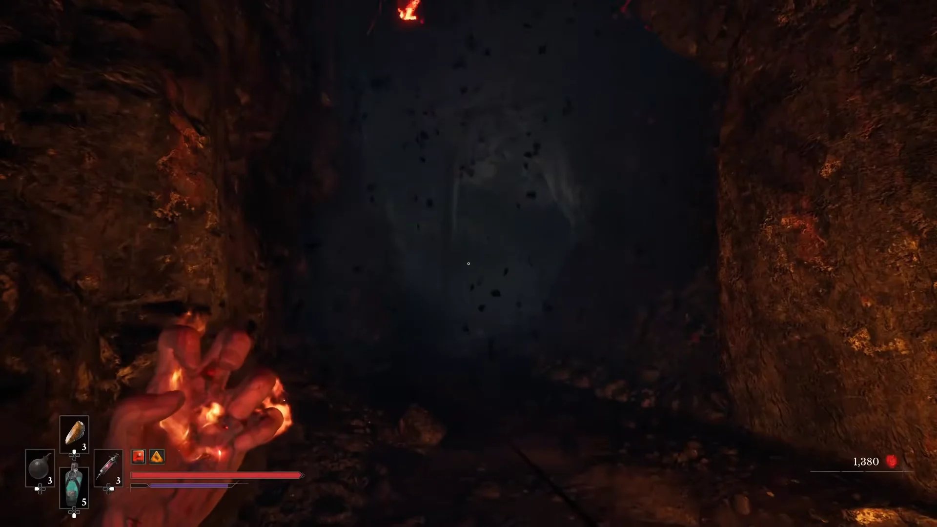 Burning the first barrier
