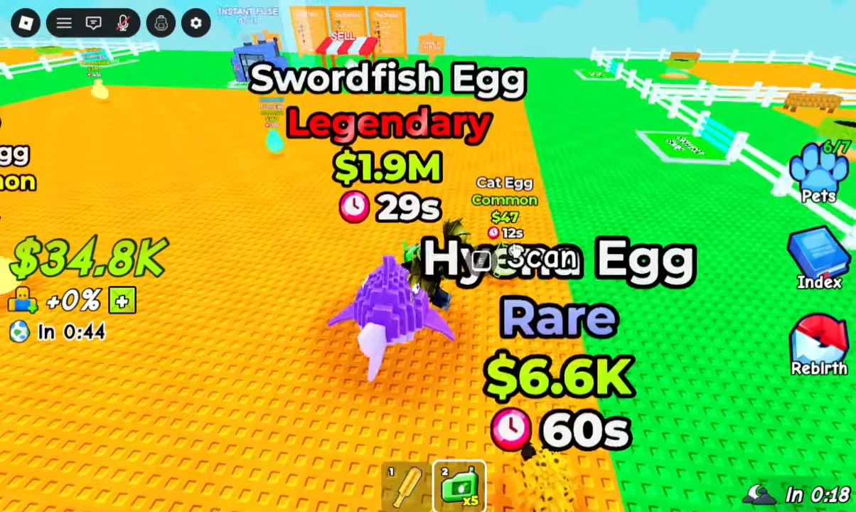 Locating Eggs in the Field