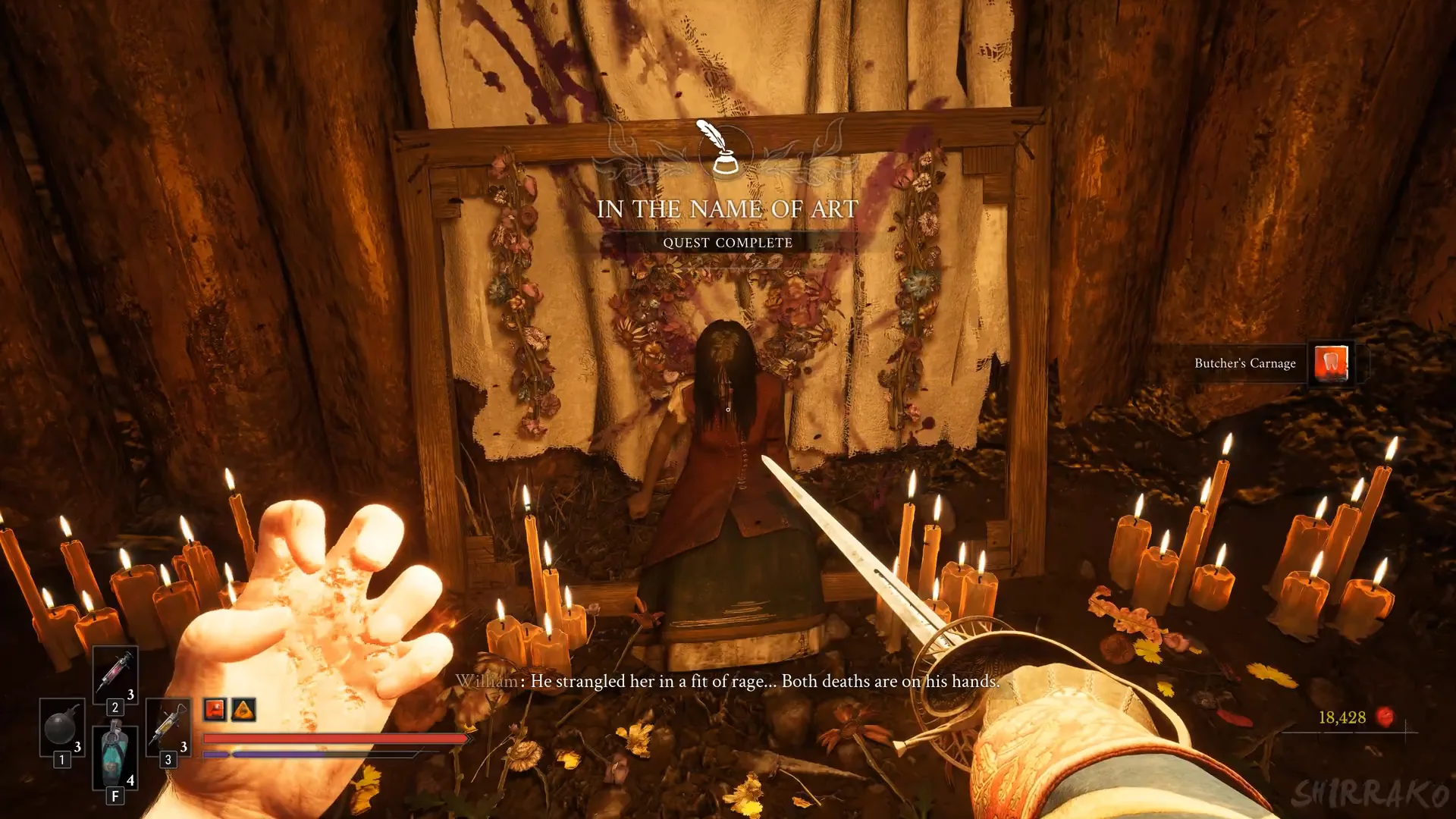 Quest complete, Butcher's Carnage