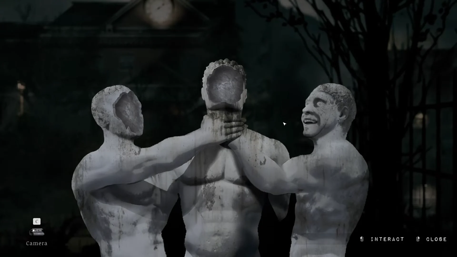 Placing the Blissful Mask