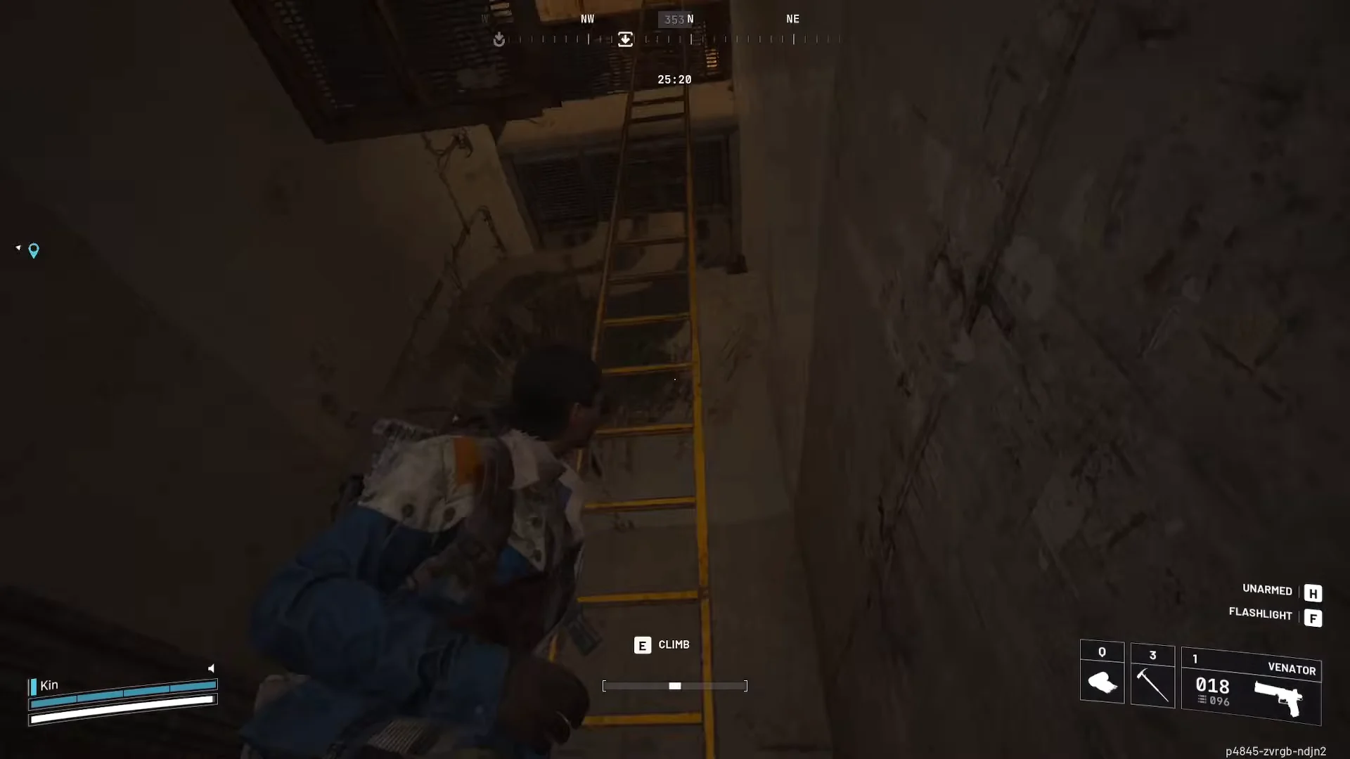 Entering and Climbing Tower