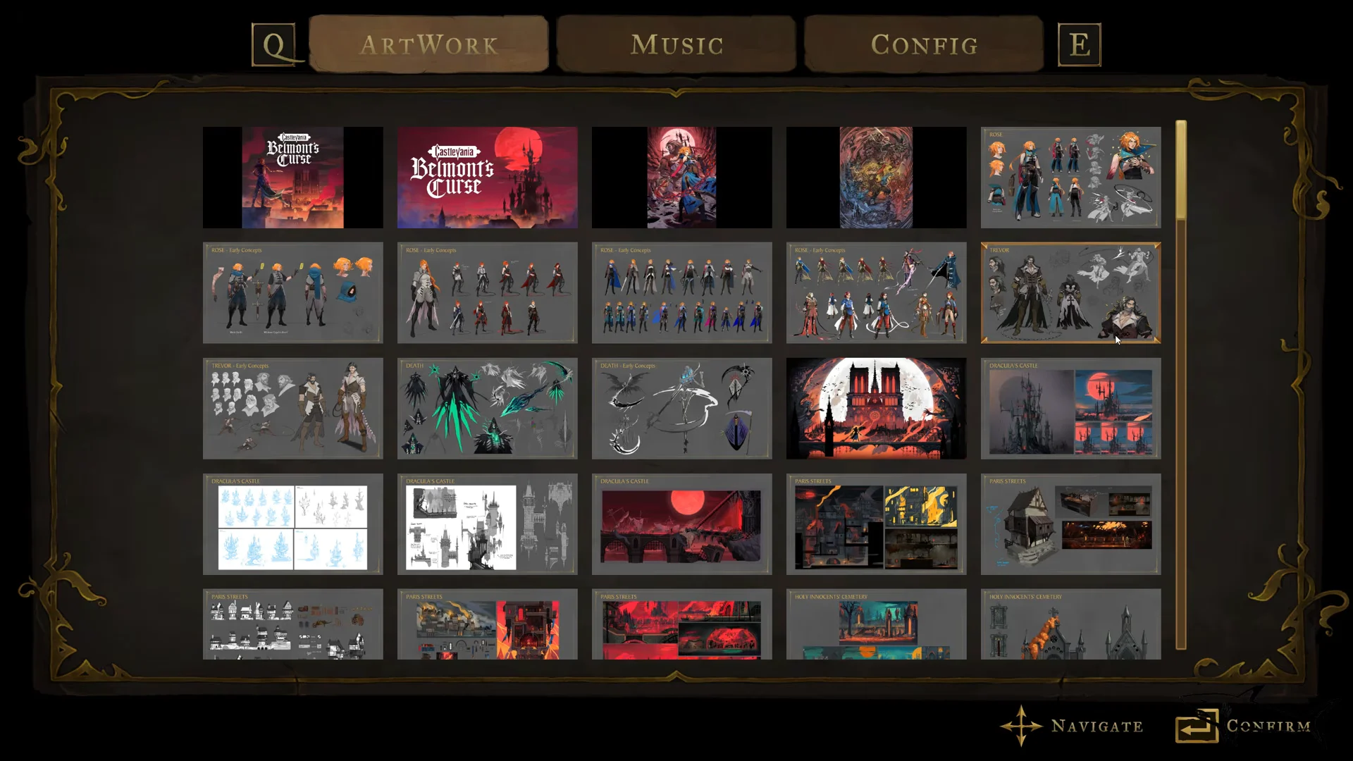 Artwork Gallery Grid