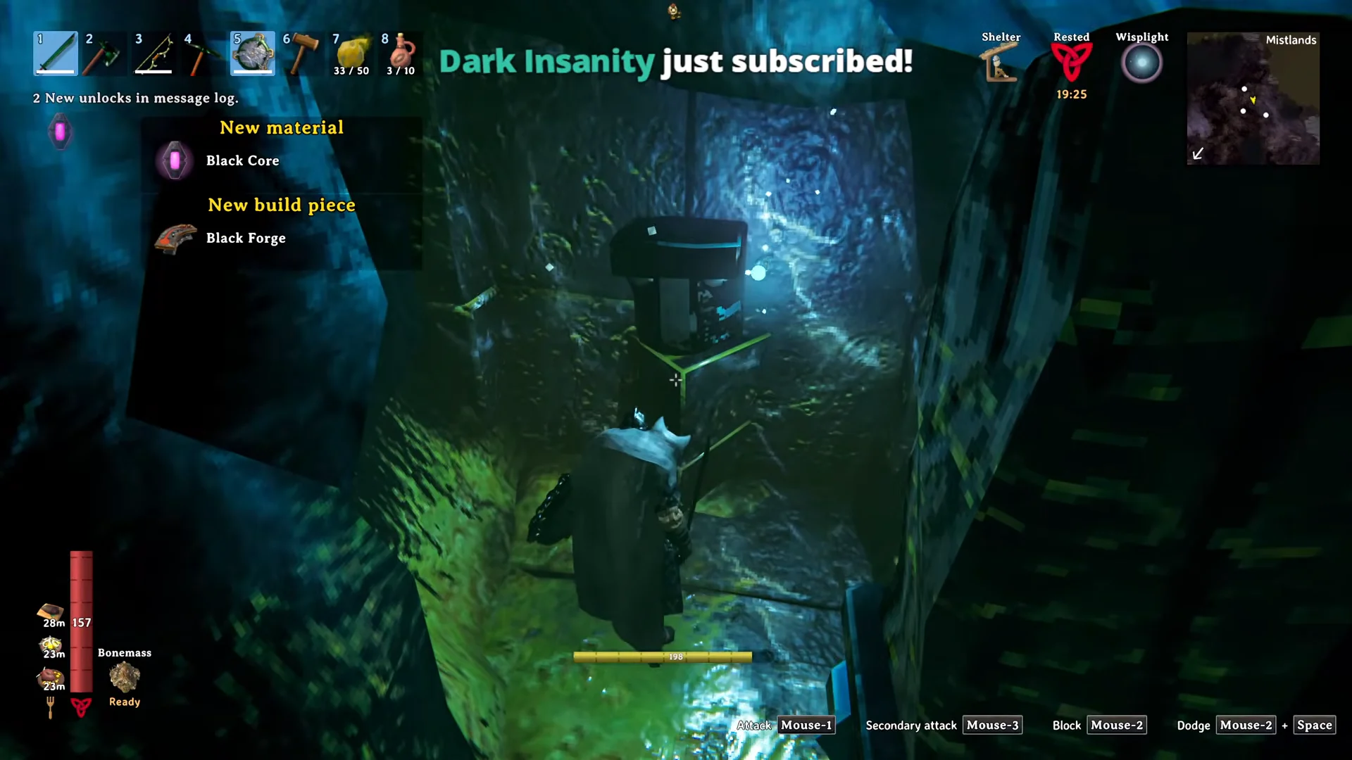 Clearing first Infested Mine