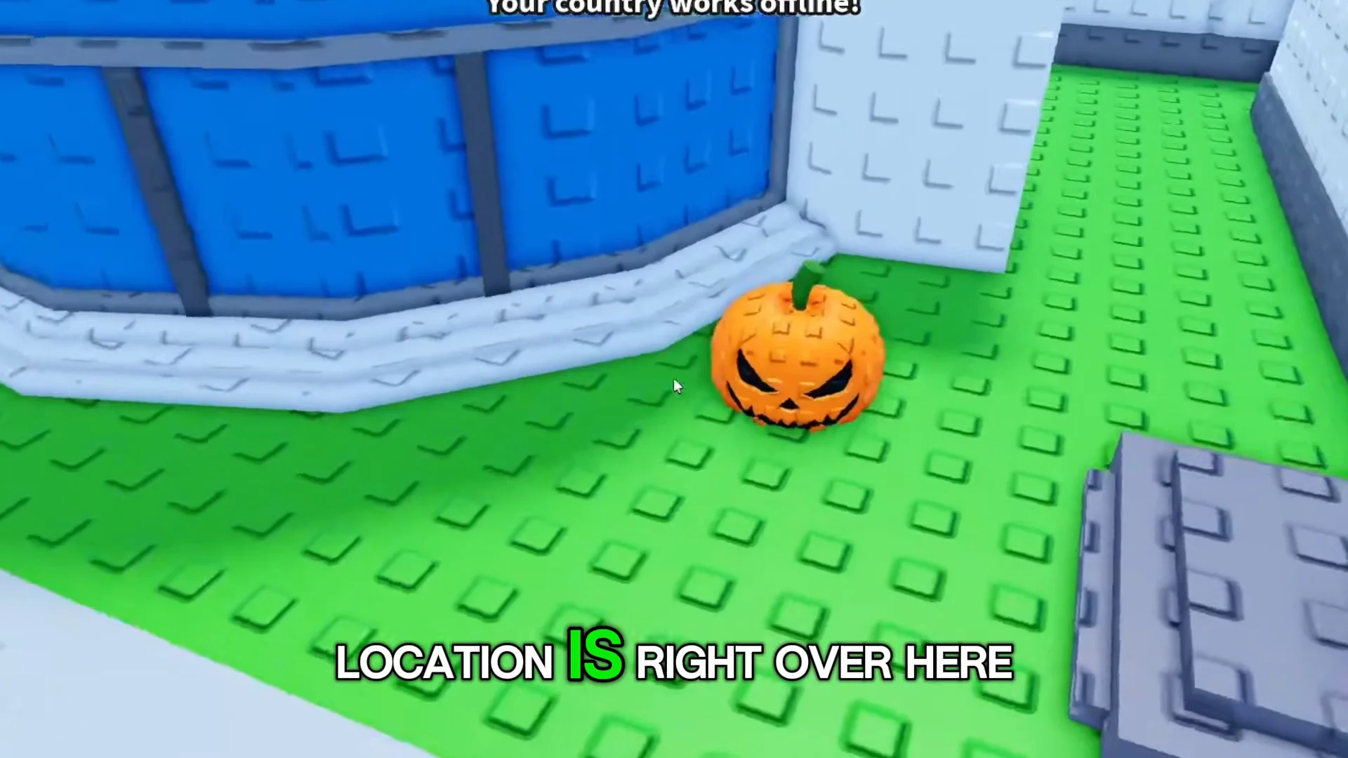 Pumpkin #3 Location