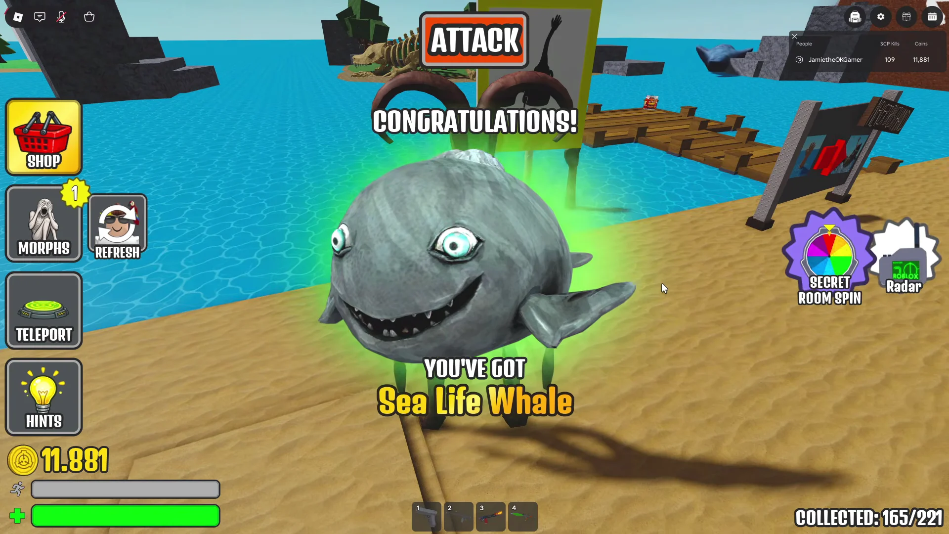 Unlocking Sea Life Whale Morph