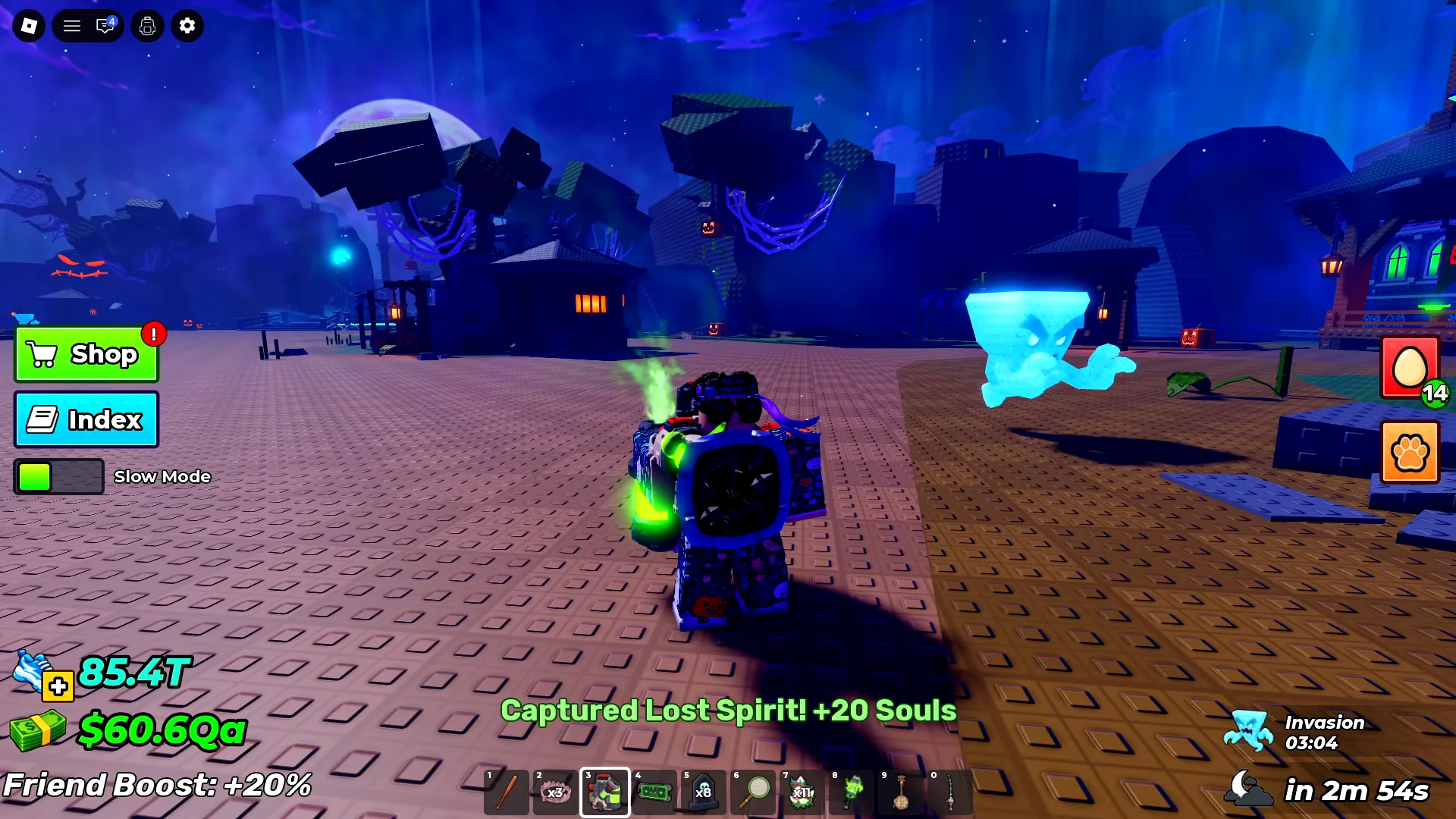 Lost Spirit (Blue) Soul Buff