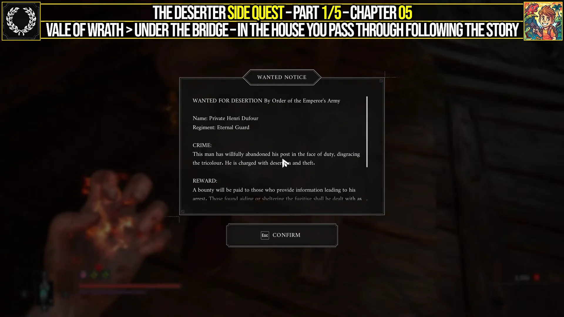Starting the Quest (Part 1/5)