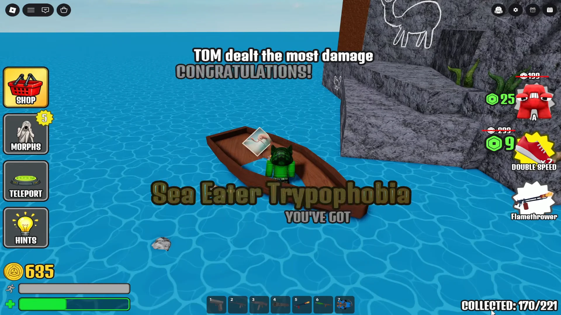 Sea Eater Trypophobia Trophy