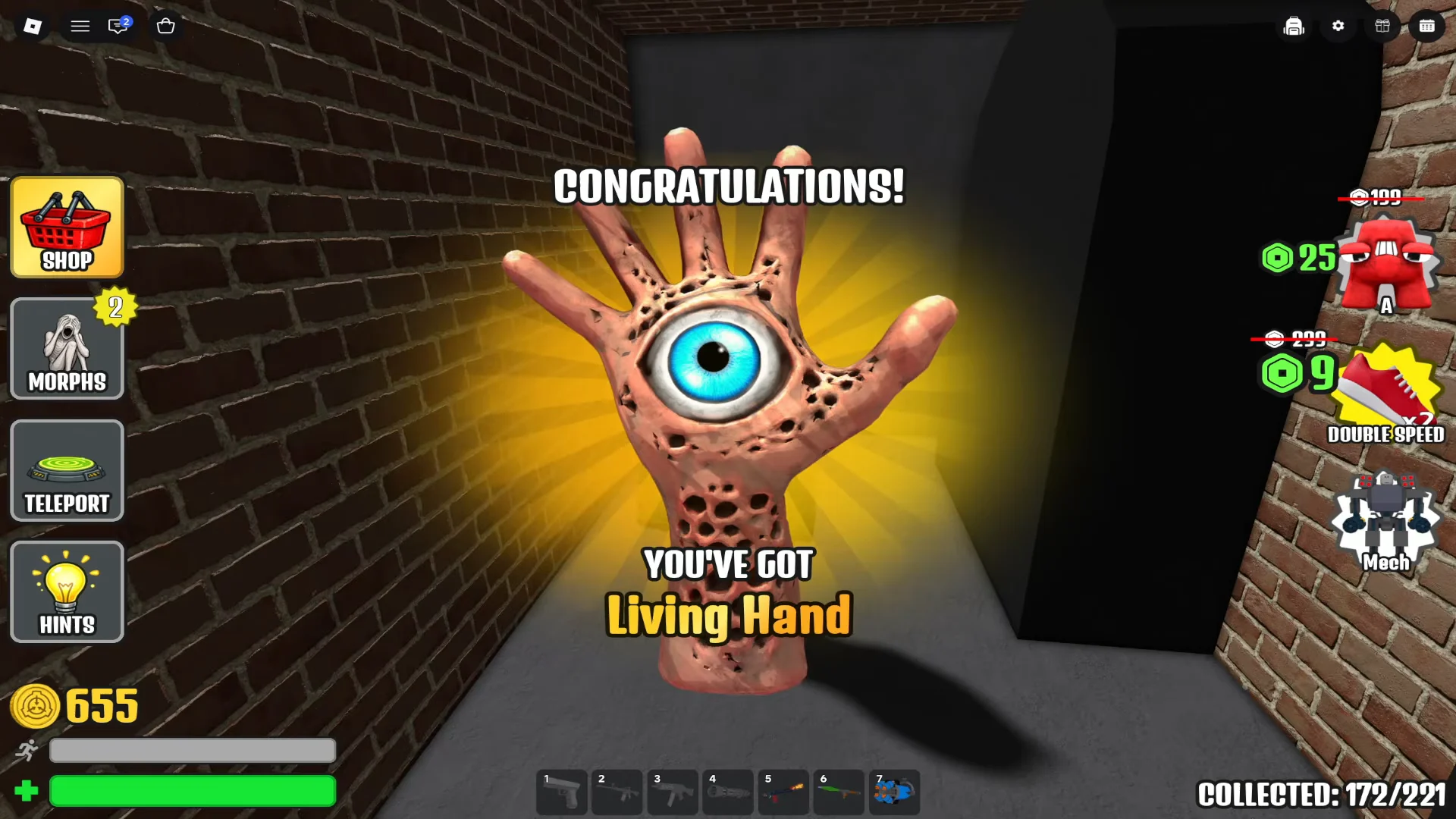 Living Hand Trophy