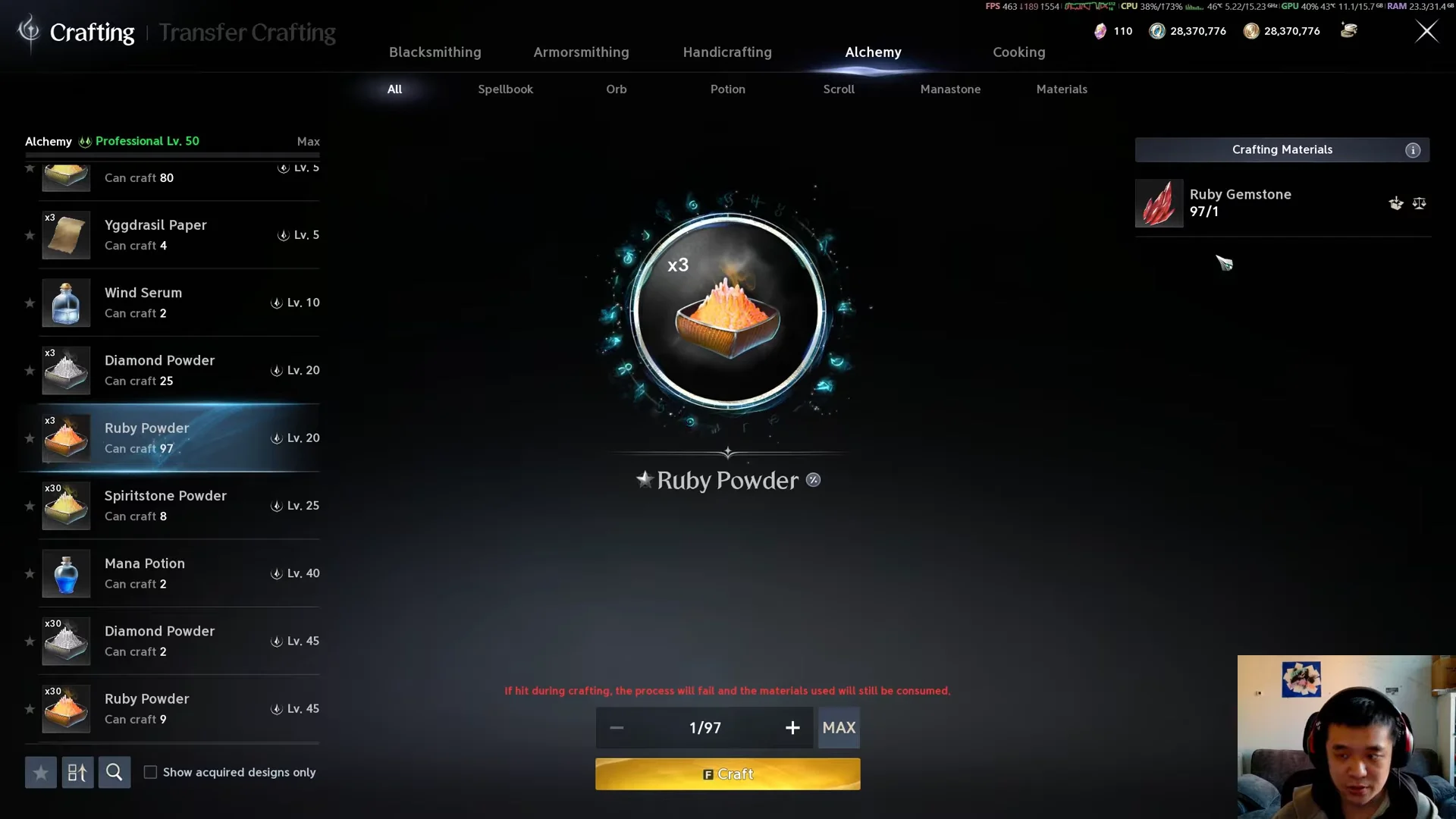 Alchemy Leveling Strategy