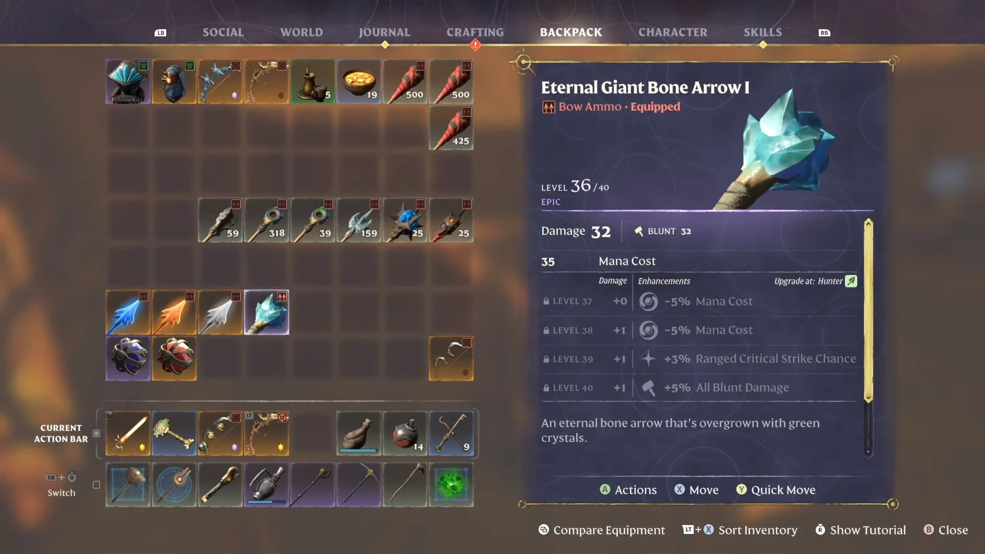 Eternal Giant Bone Arrow I