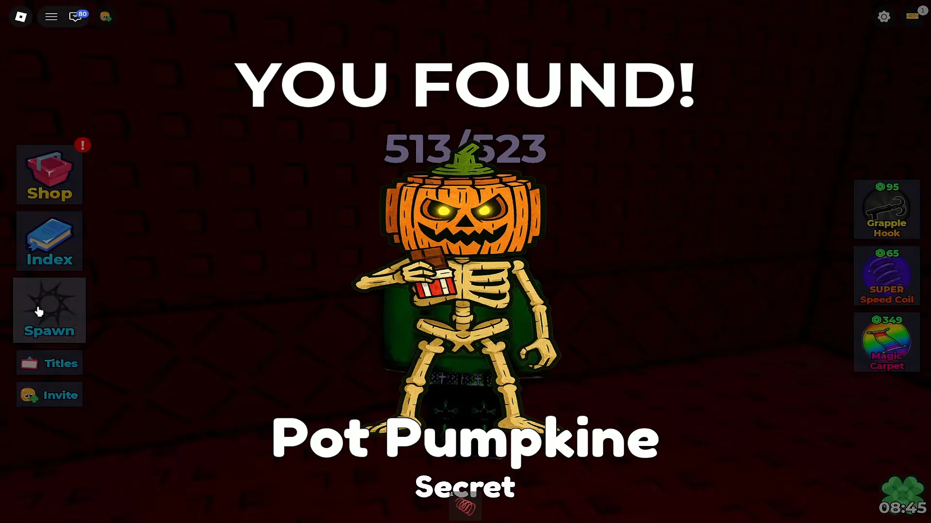 Library bookshelf puzzle & Pot Pumpkine