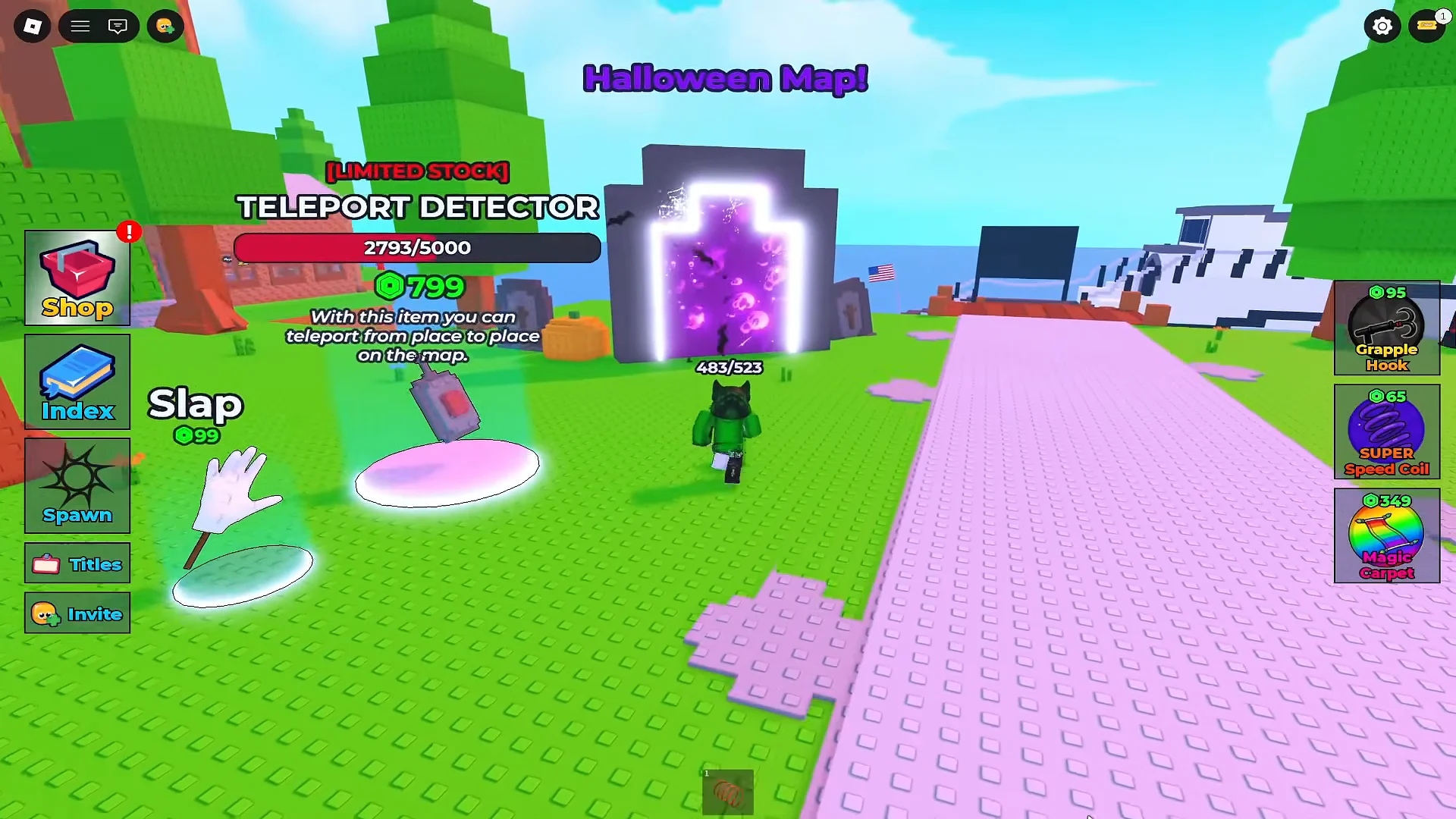 Entering Halloween Map