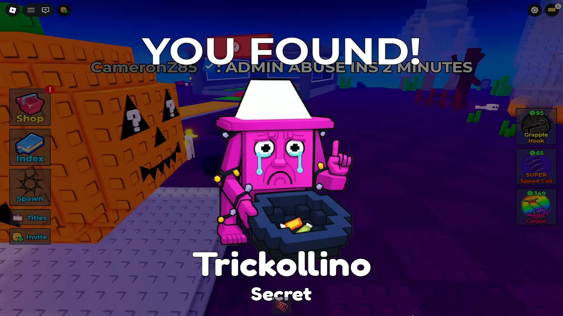 Trickollino unlock