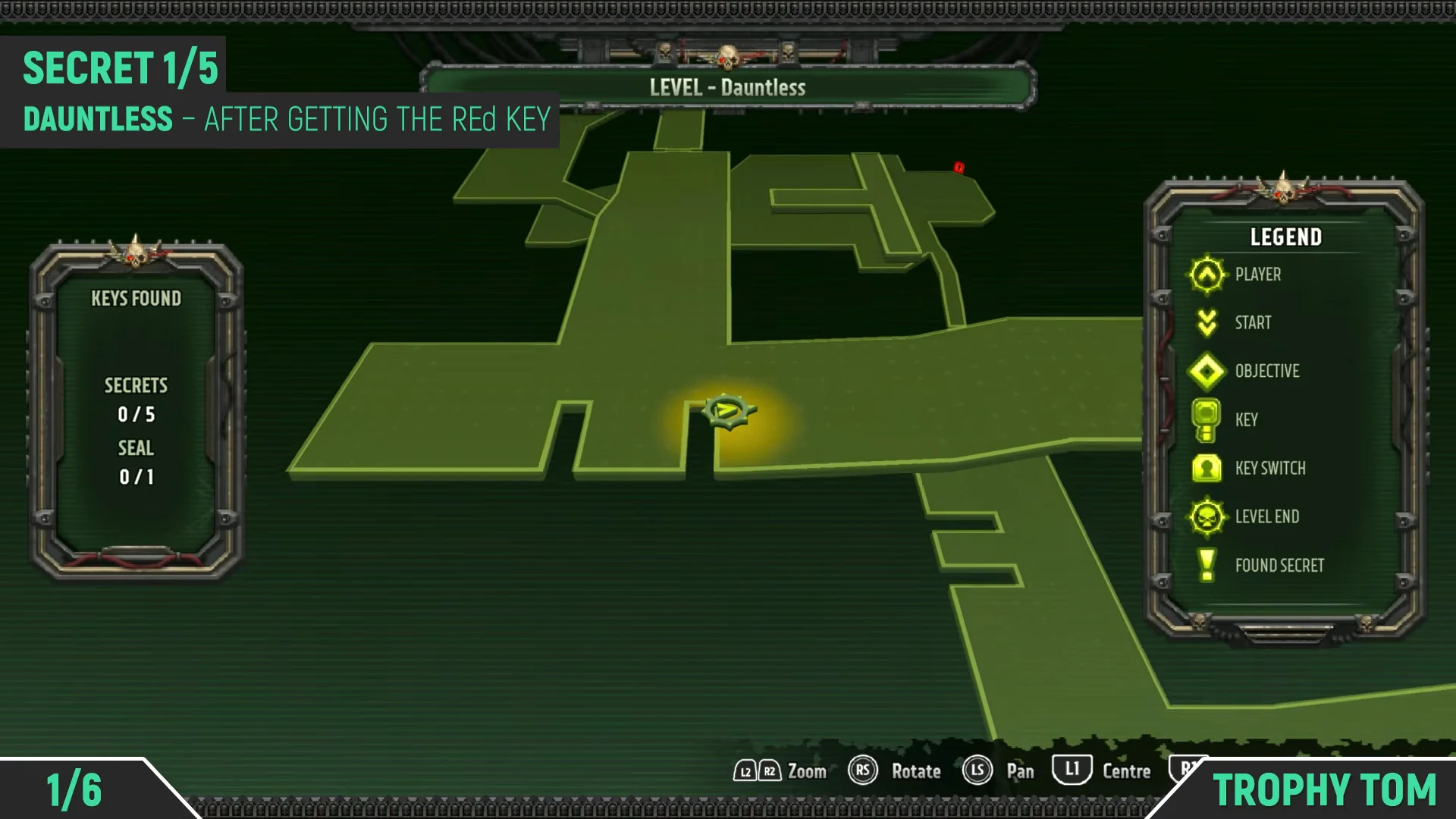 Secret 1 Map & Route