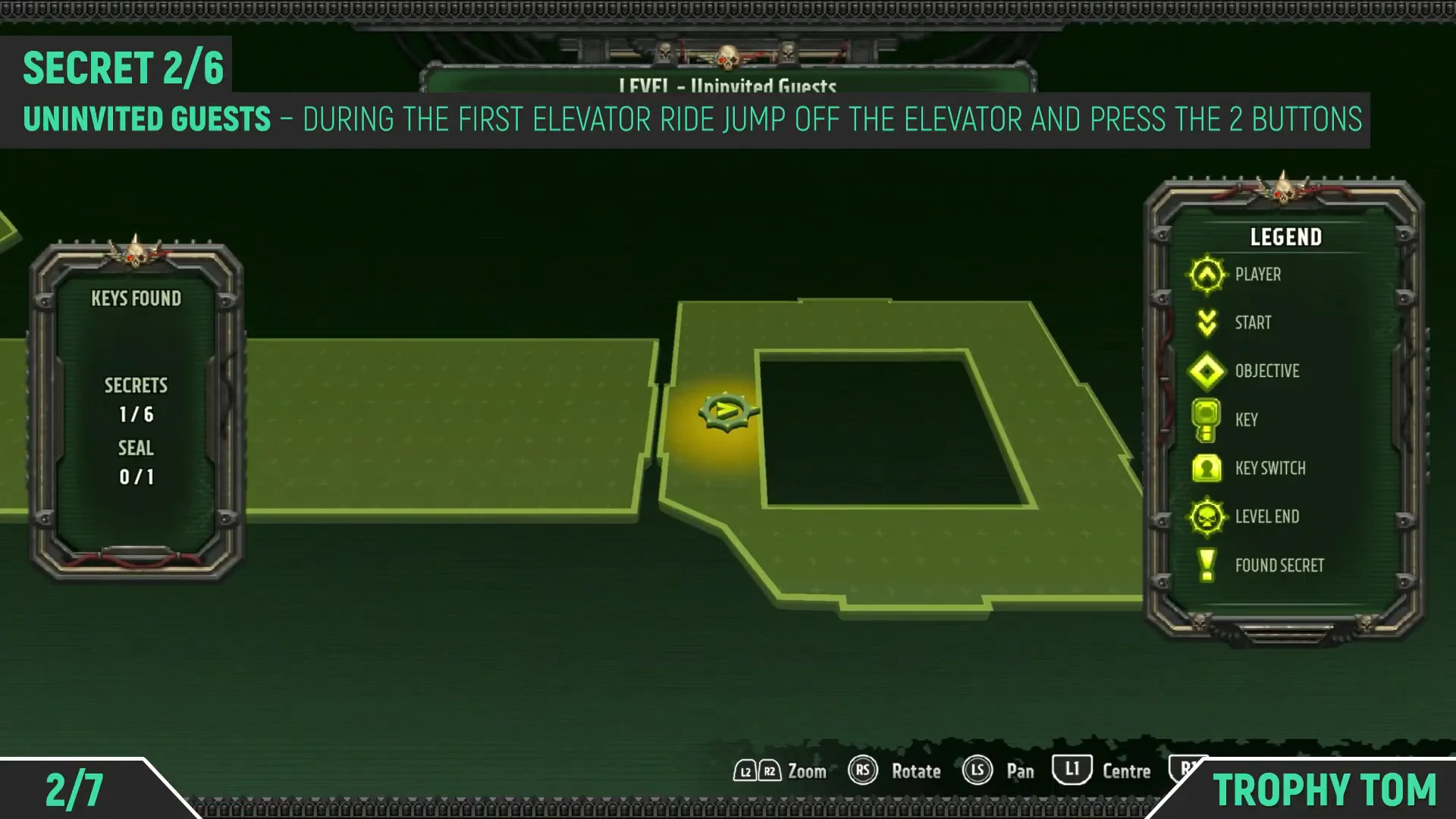 Secret 2/6 Approach & Map