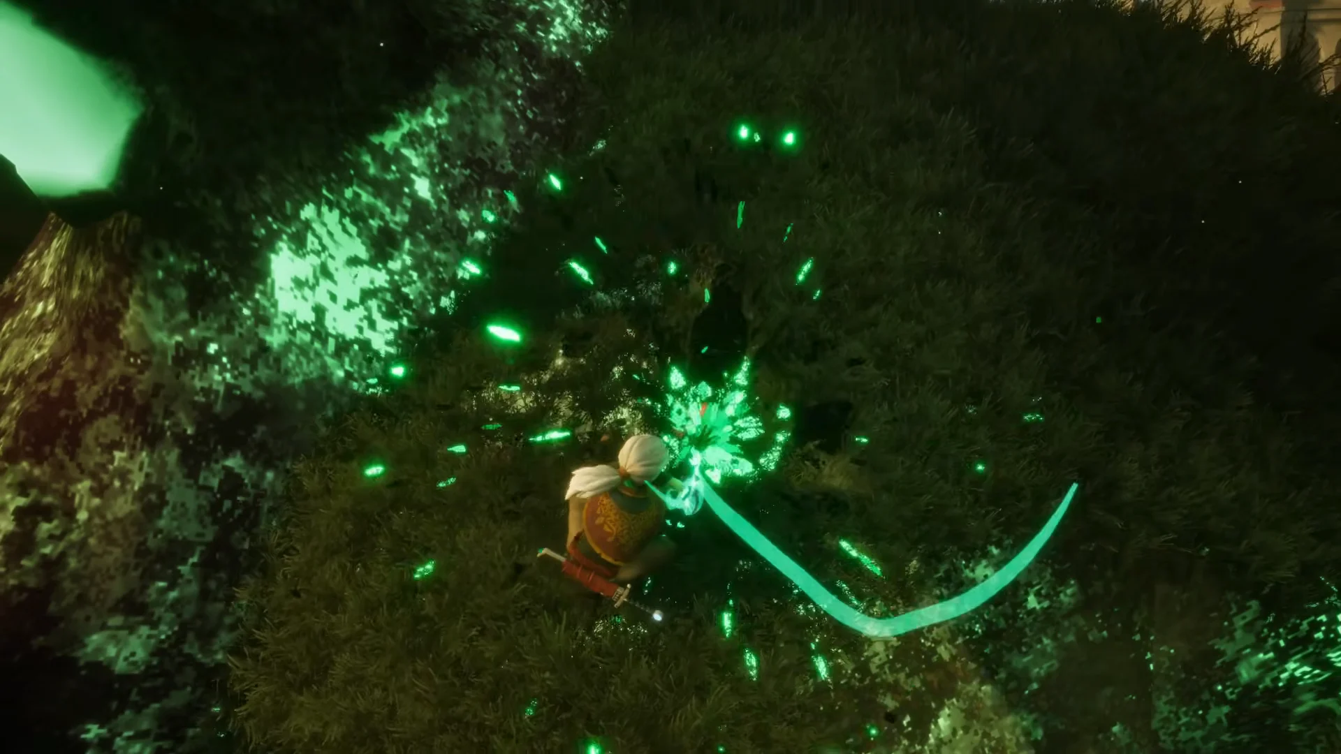 Tower colossus confrontation