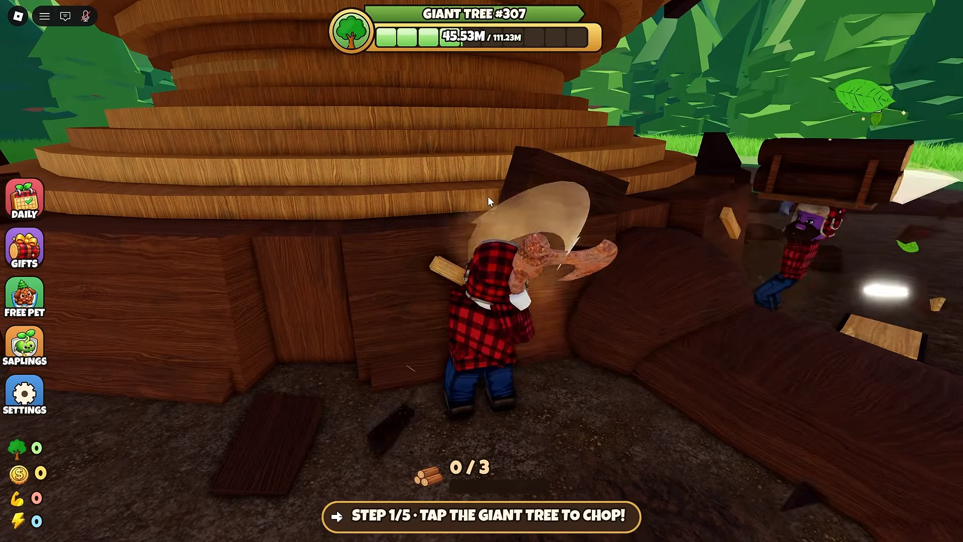 Spawn and Tree Chopping Tutorial