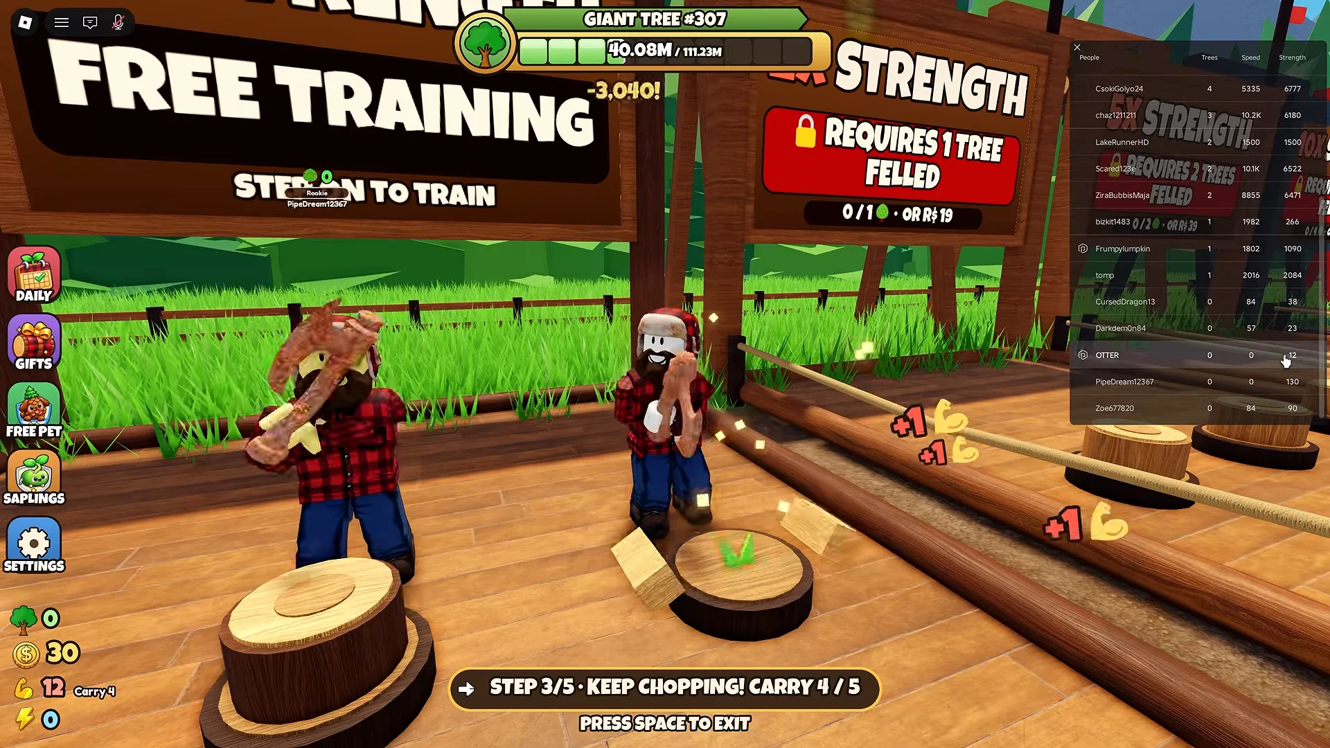 Strength Free Training