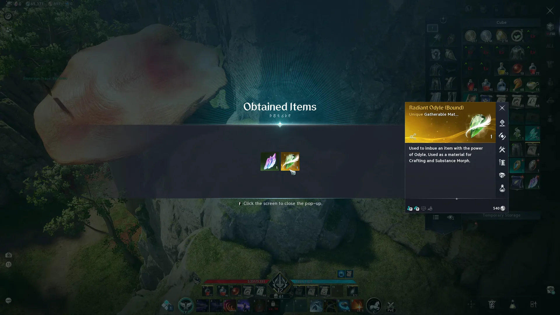 Opening Lucky Gathering Materials Bundle