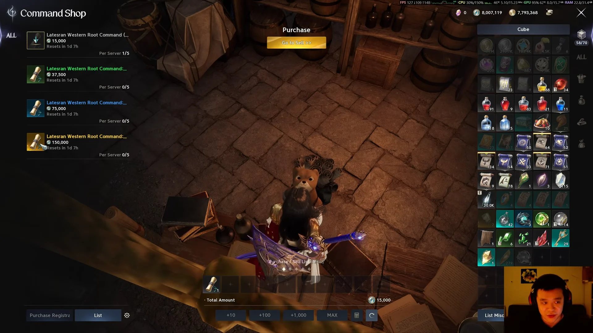 Command Merchant & Quest Scrolls