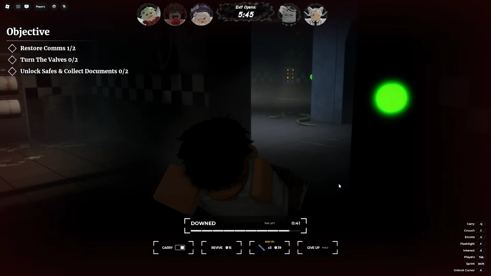 Crawling Downed & Revived