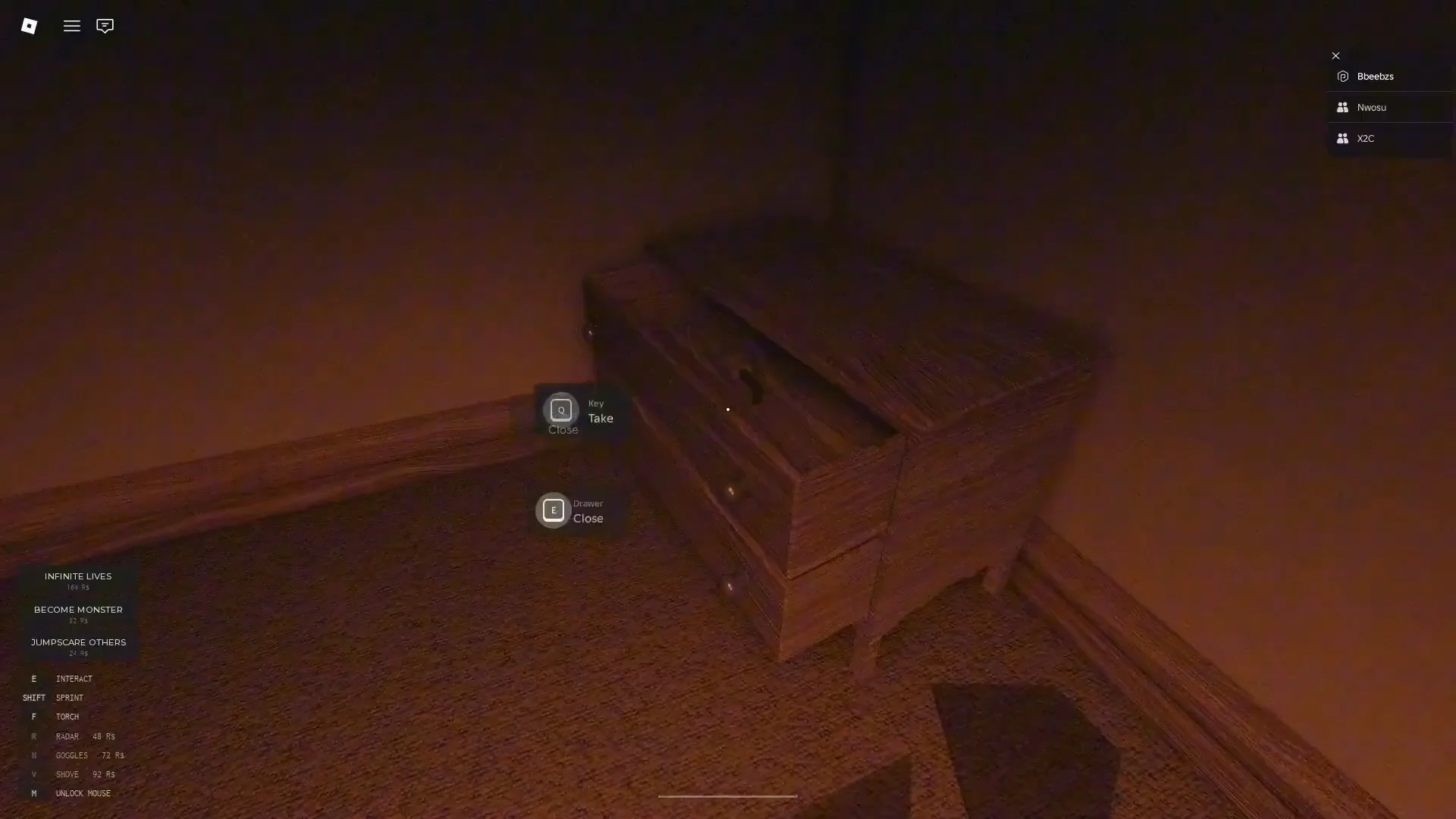 Drawer Key Search
