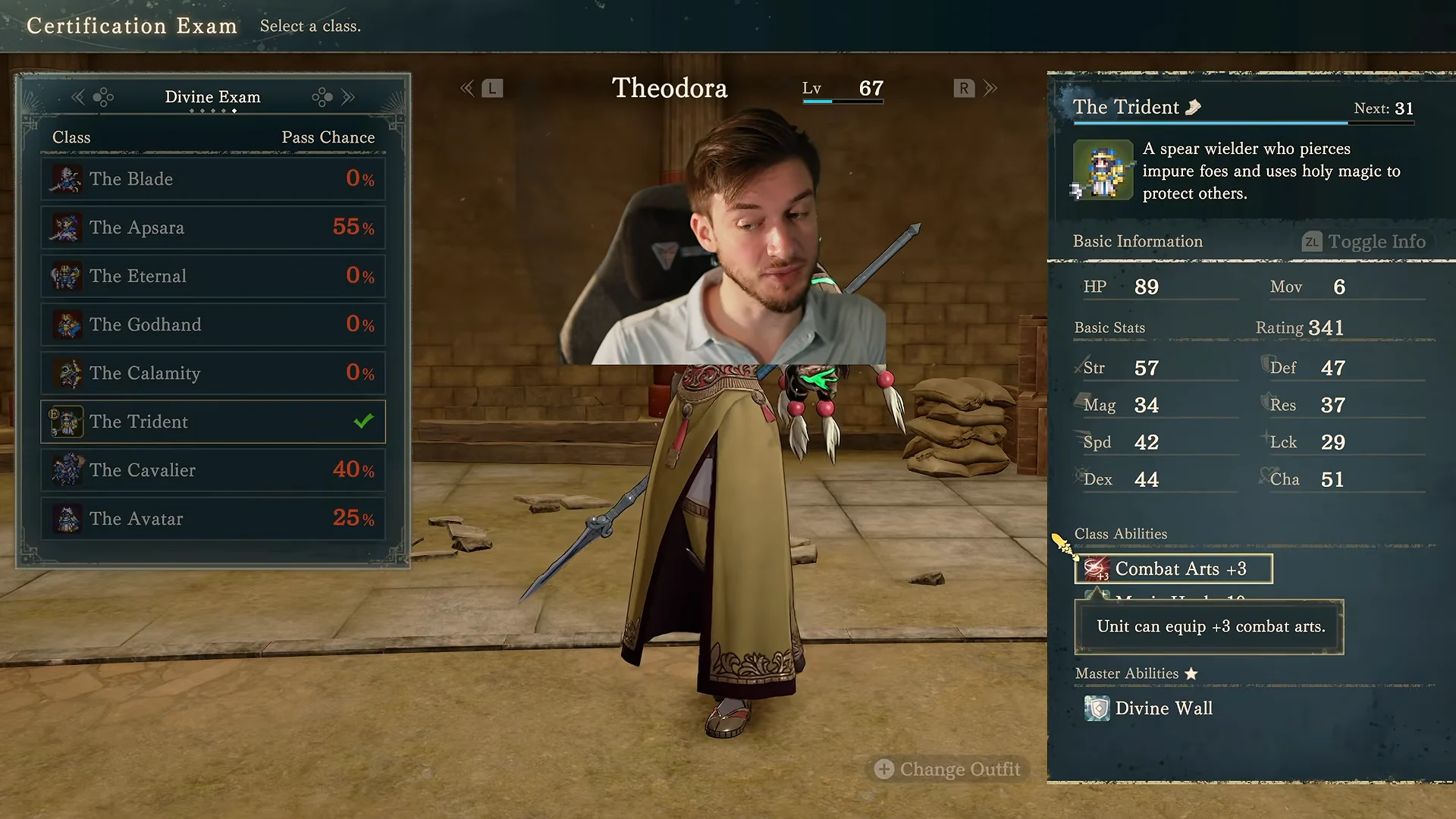 Divine Class: The Trident
