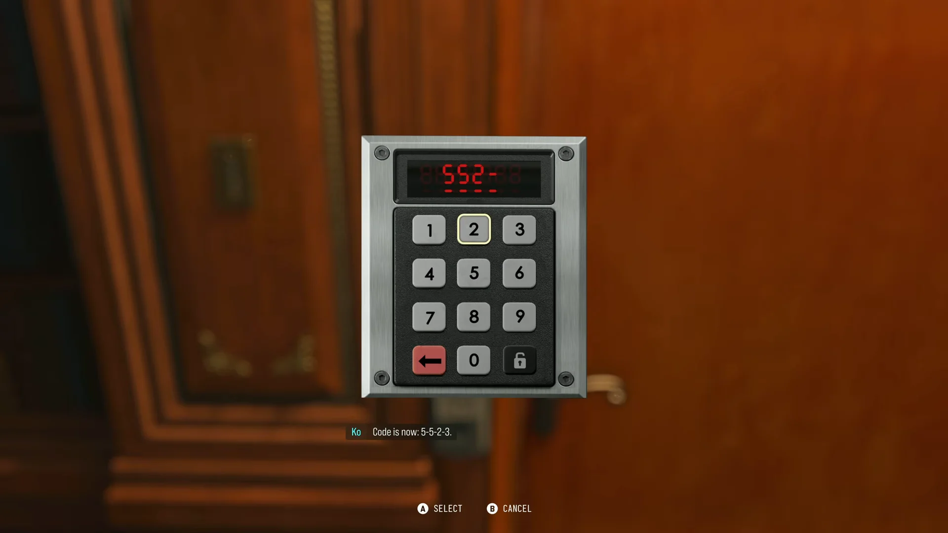 Library Exit Keypad Door