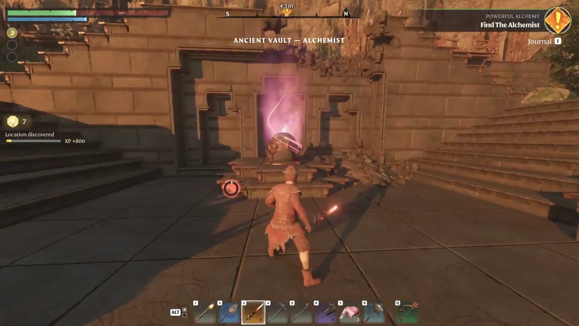Reaching the Vault