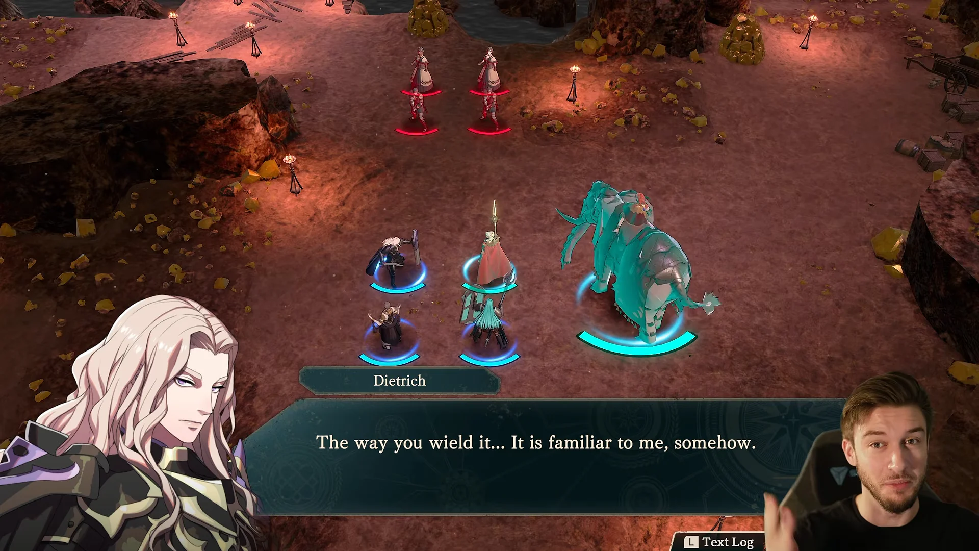 Dietrich's In-Battle Dialogue